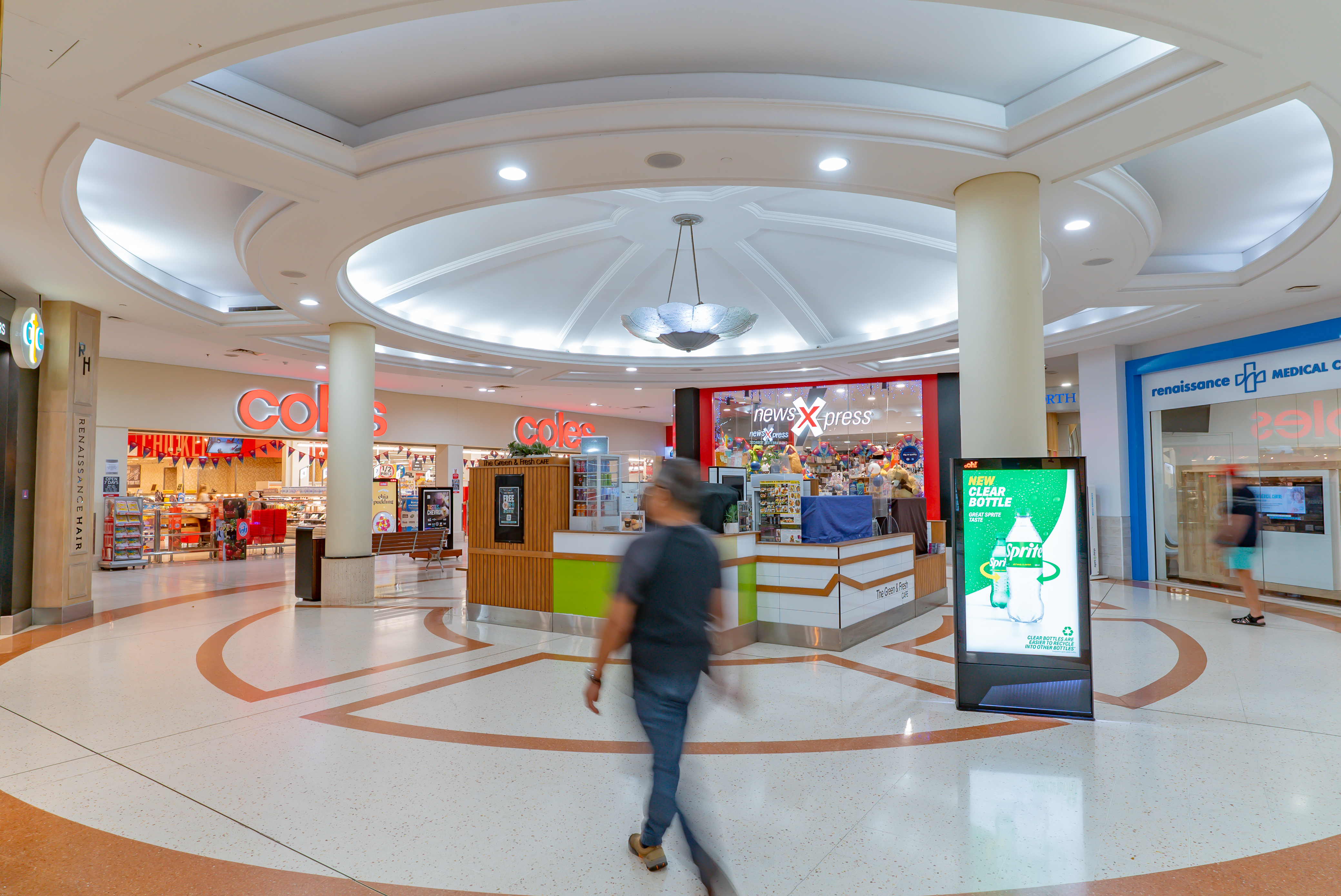 Inside Chevron, located near Chempro